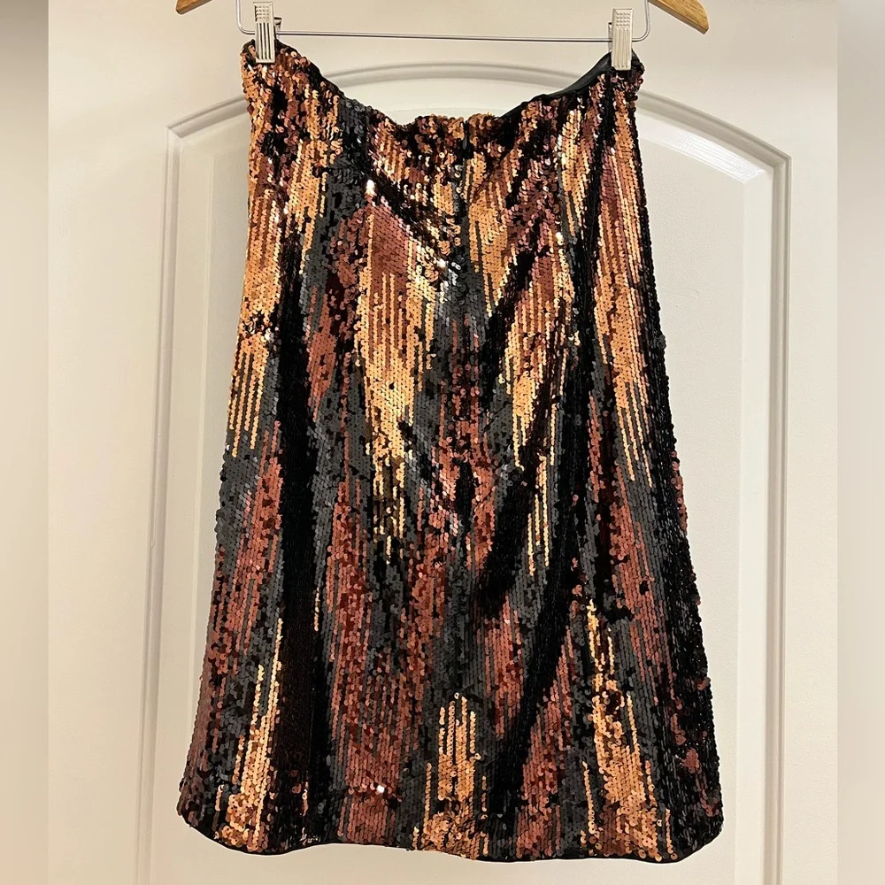NWT By Anthropologie Sequin Mini Dress - Picture 8 of 14